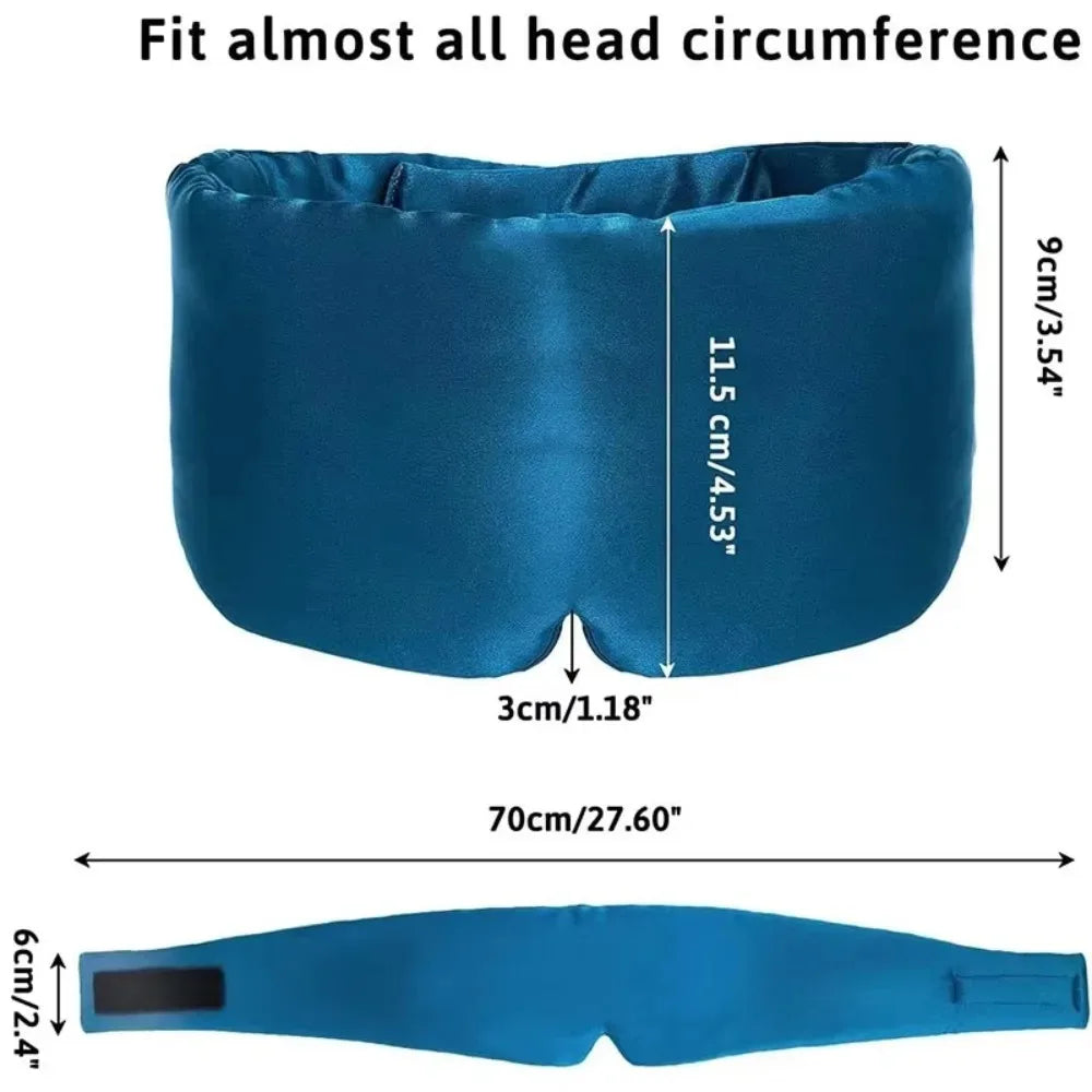 Eyepatch Sleep Mask for Eyes Cover Mask Sleep Shade Eyes Blocking Light Eyemask Soft Padded Travel Sleeping Aid for Eye Mask