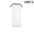 10pcs Beam Mouth Waterproof Umbrella Storage Bag Plastic Bag Drawstring Bag Translucent Bag Out Storage Vehicle-mounted Wet Bag