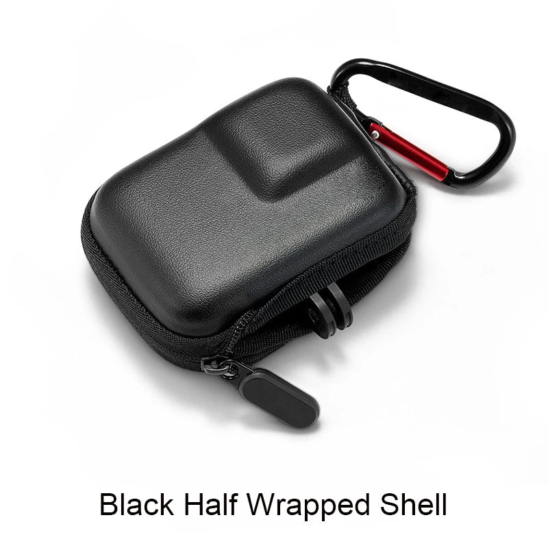 Hard Carrying Case for Gopro Hero 12 11 10 9 Harf Wrapped EVA Mini Shell Bag Box Camera Accessory