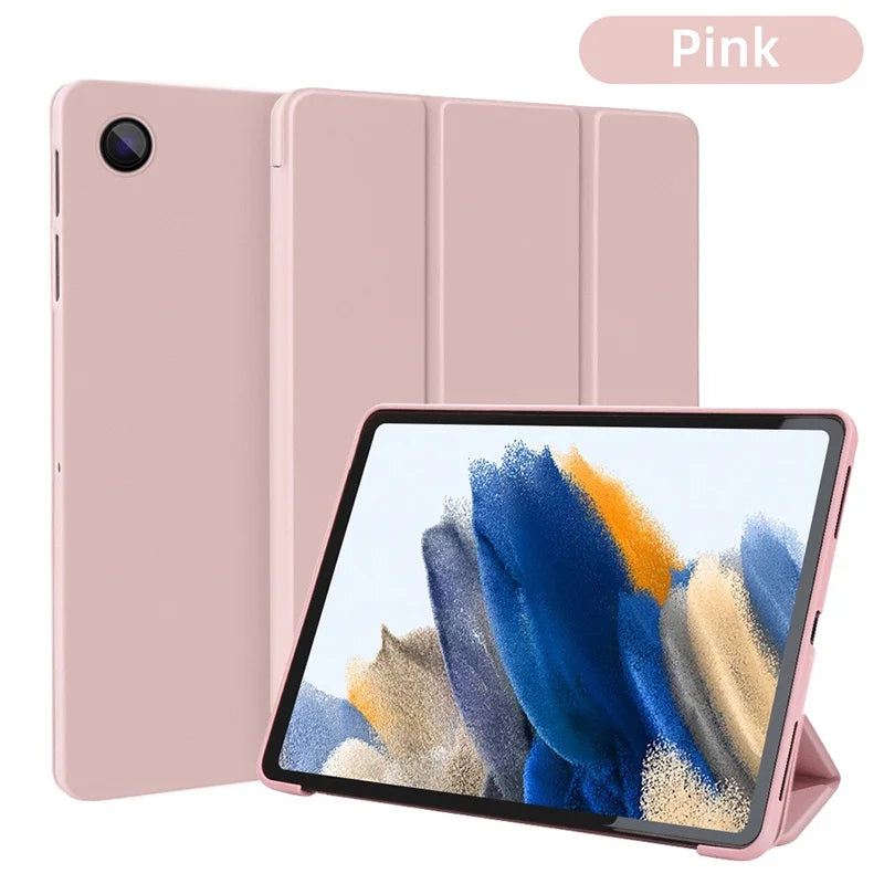 TBTIC Case for Samsung Galaxy S6 Lite P610 P615 A9 A7 Lite 8.7IN Tab A8 10.5IN A9 Plus S7 S8 S9 11IN PU Tablet Cover Smart Case