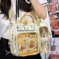 Japanese Cute Girl Ulzzang Ita Bag Daily Commuting School Bag Backpack Fashionable Y2K Shoulder Bag Dolls Bag Bags for Women