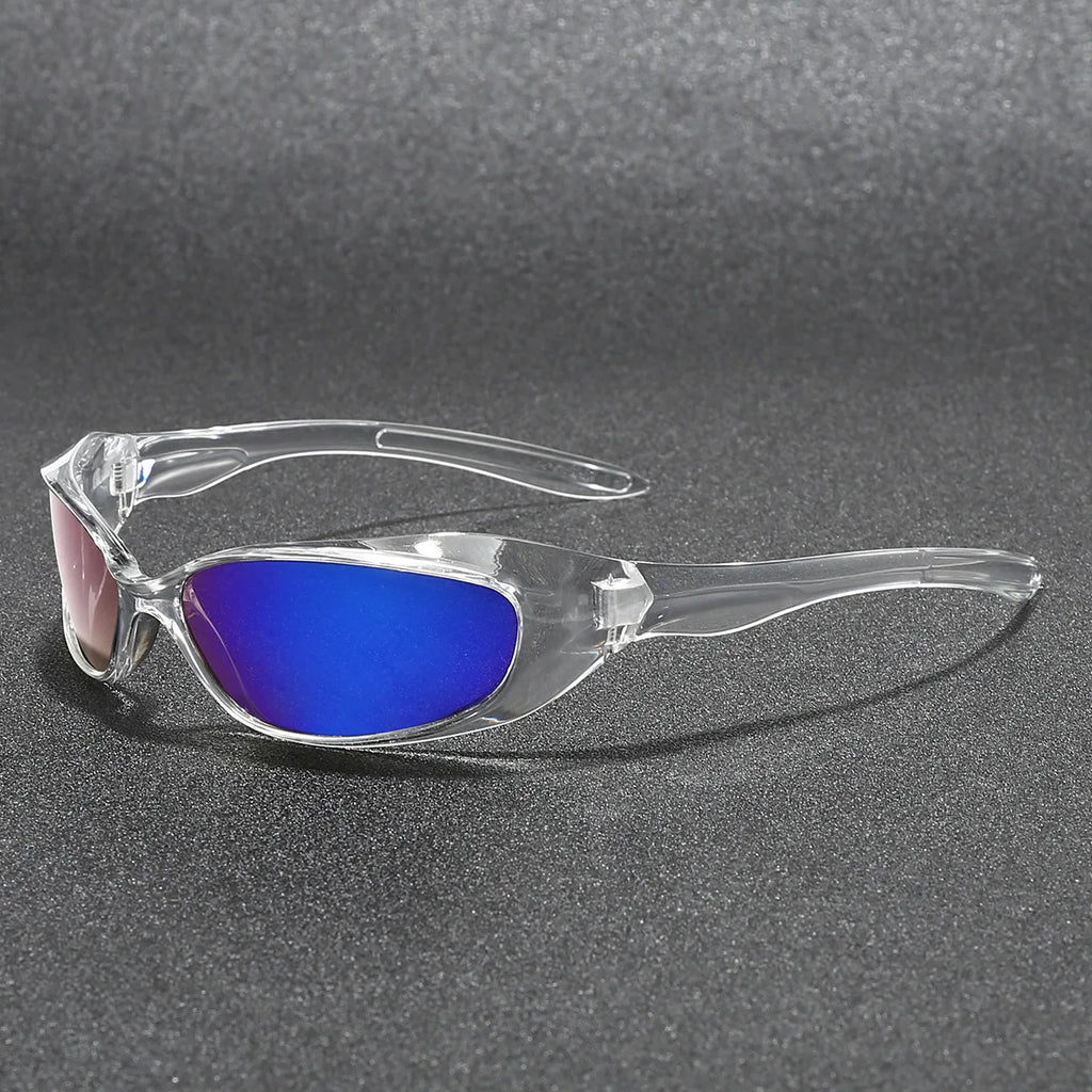New Y2k Sunglasses For Men And Women Sports Cycling Glasses Women Trendy Street Photography Sunglasses Men Fashion Shades