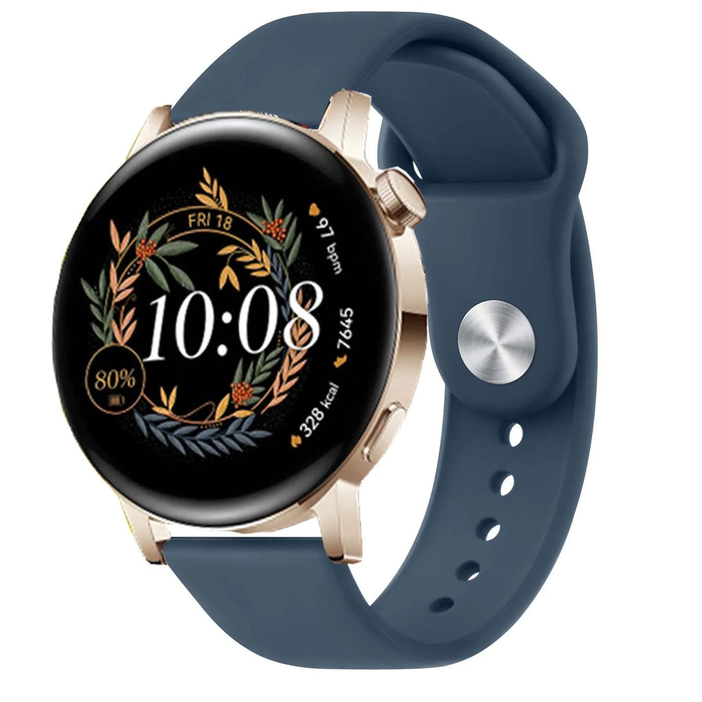 Silicone Watch Band for Huawei Watch GT 3 GT 2 42mm 46mm/GT Runner/GT3 Pro Strap 20mm 22mm band for Huawei Watch 3 Pro Watchband