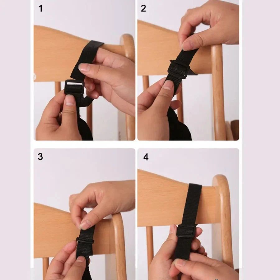 Baby Universal 5 Point Harness High Chair Safe Belt Seat Belts for Stroller Pram Buggy Children Kid Pushchair Child Dining Chair