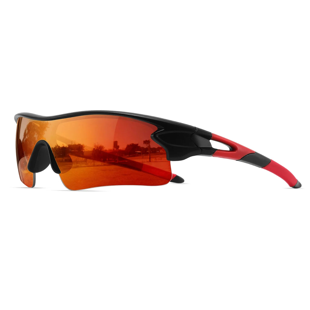 New Fashion Colorful Sports Sunglasses - One-Piece Wraparound Lens, UV400 for Running, Cycling & Outdoor