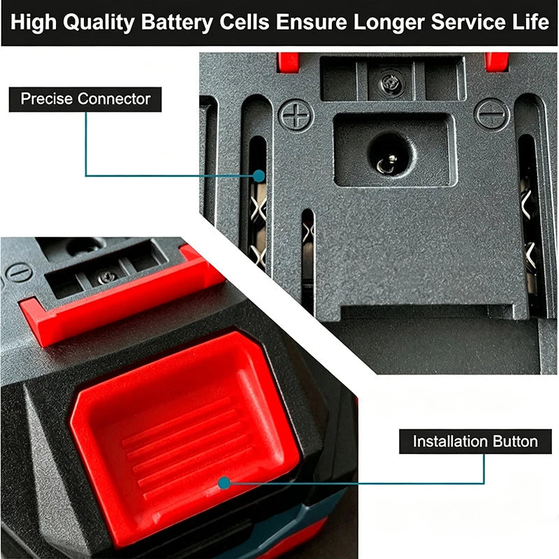 21V 6/9/12AH For Makita 18V Battery Power Tools Li-ion Replacement LXT BL1850 BL1860 DDF487 for 18V Screwdriver with BMS -