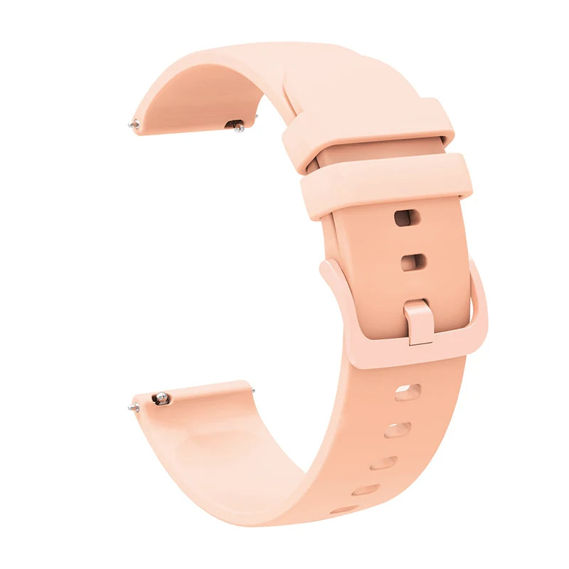 Soft Silicone Strap for Garmin Vivoactive 5 4 3 Forerunner 570 265 265s 255 55 158 165 Music Venu 3 2 S Sq 2