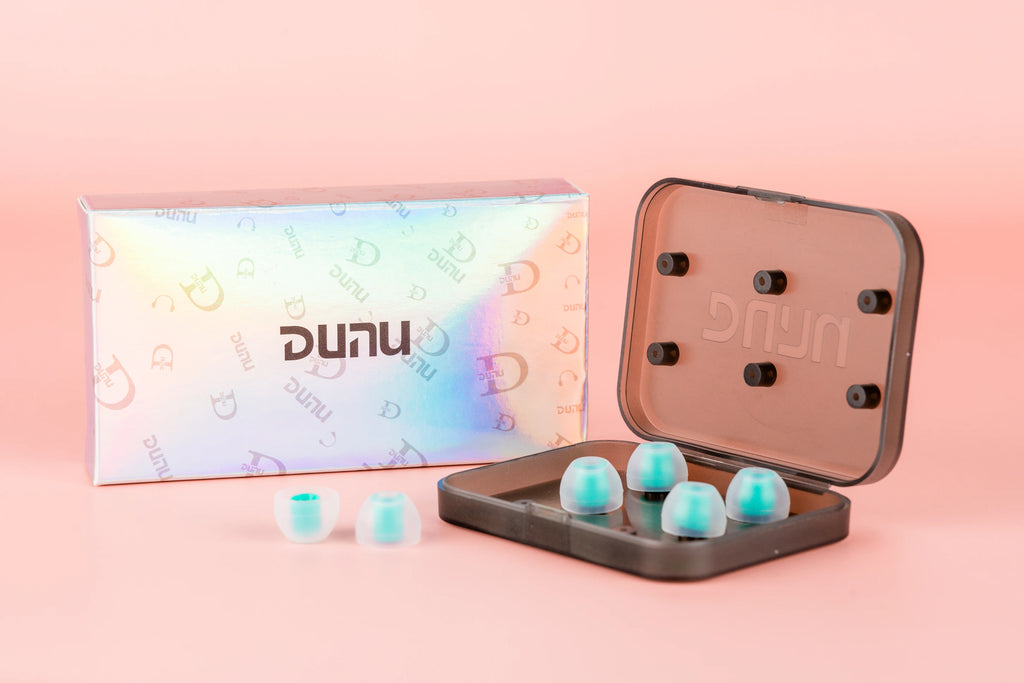 DUNU Candy  Eartips L/M/S for 4.0-5.5mm Nozzle, Universal Silicone Ear Tips for Headphone Earbuds
