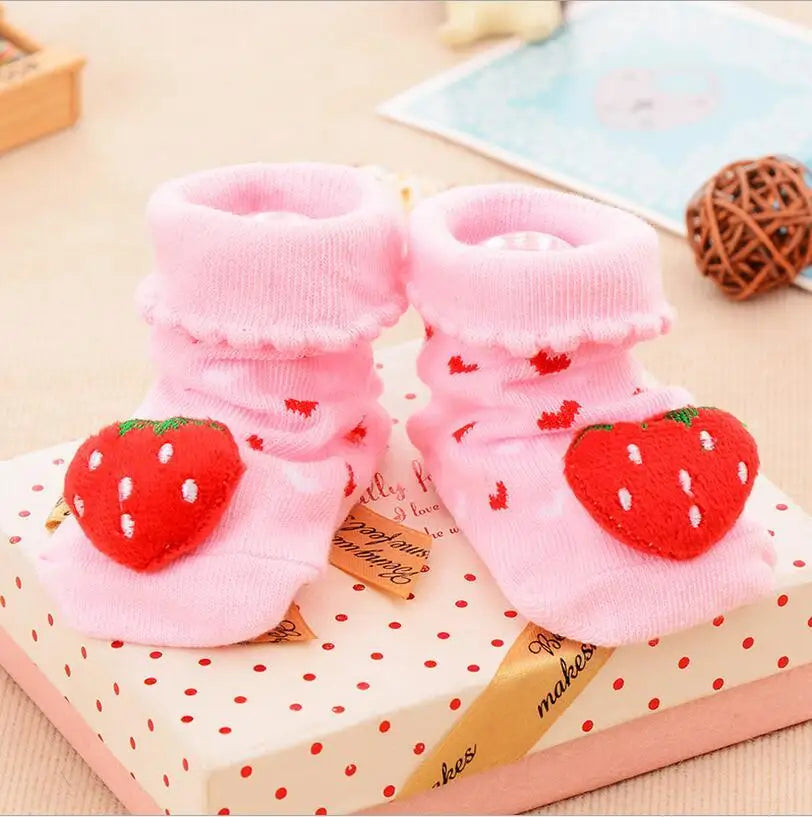 Baby Socks Toy Slipper Girls Boys Newborn Accessories Anti Slip Animal Kids Toddlers Gift Clothes Infant Stuff Children Bear