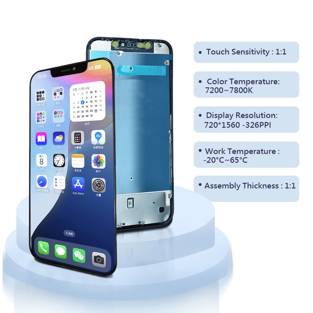 OLED Pantalla for iphone 11 LCD Display Touch Screen Digitizer Assembly for iPhone 11 LCD Screen Replacement