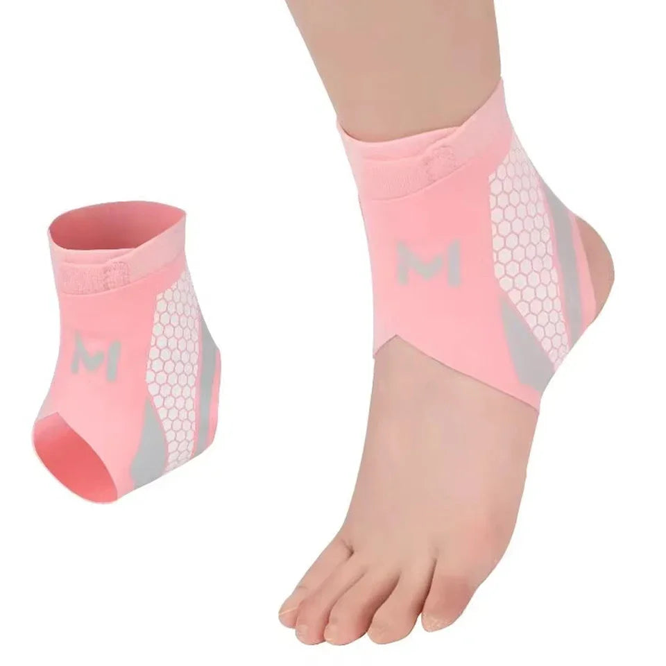 1Pc Thin Breathable Ankle Support Brace Pressurized Fixation Sports Ankle Protector Prevent Sprain Tendon Joint Injury Cover