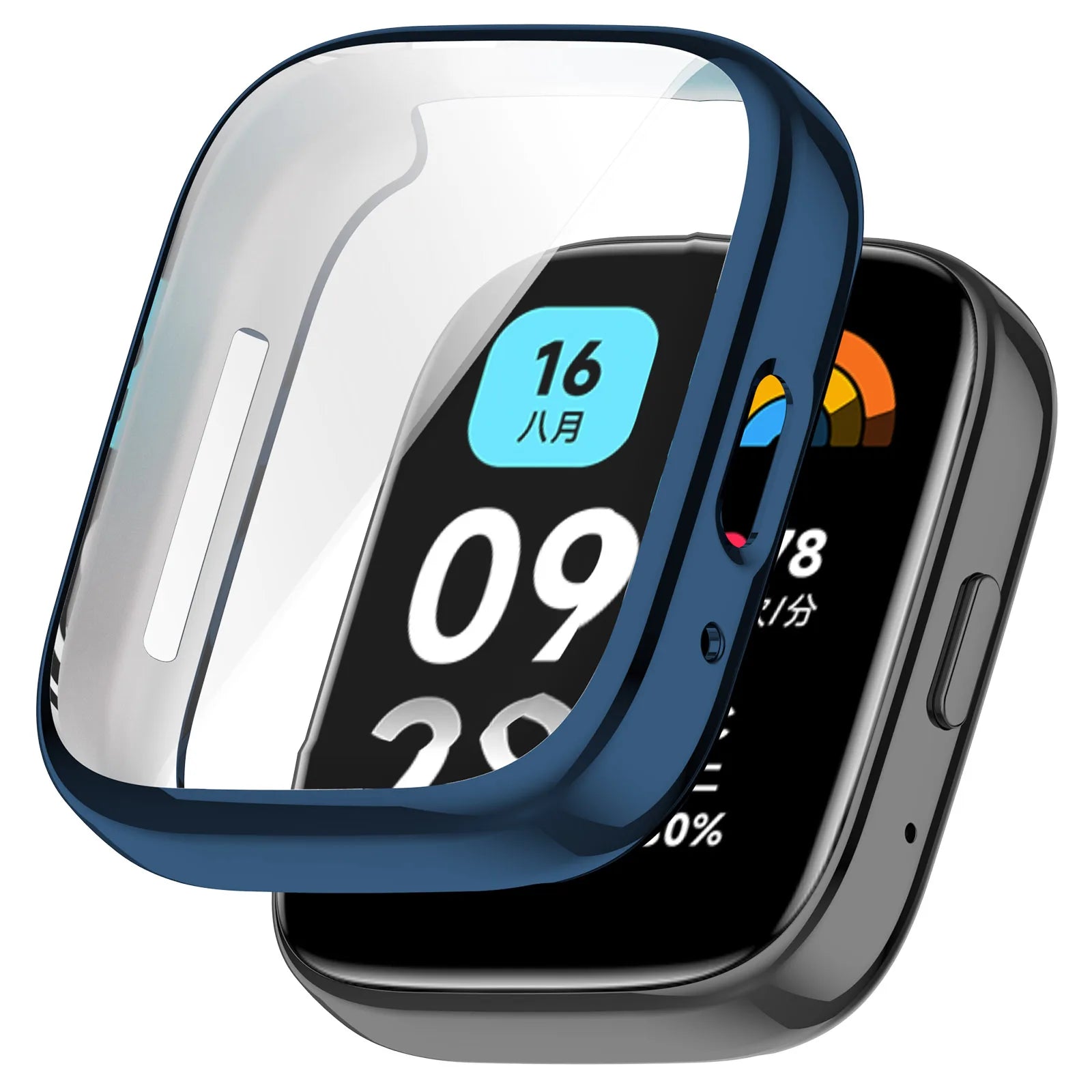 Soft Silicone Strap for Redmi Watch 3 Active Strap Accessories Smart Replacement Watchband and Screen Protector Case Wristband