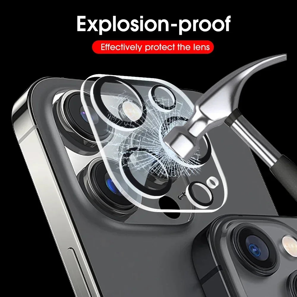 4/1PCS HD Back Camera Tempered Glass For iPhone 13Mini 13 14 15 16 17 18 Pro Max Len Screen Protectors Anti-scratch Glass Film