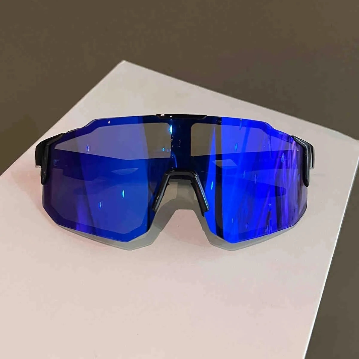Cycling Sunglasses Anti-Ultraviole Hiking Climbing UV400 Shades Goggles Large Frame Oversized Hiking Climbing Eyewear