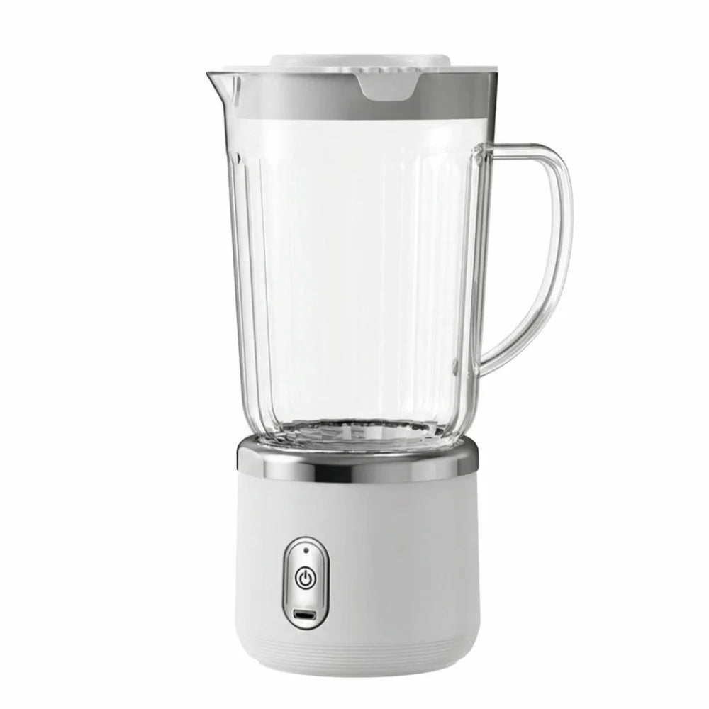 Double Cup Electric Juicer 700Ml Capacity Sharp Blades Portable Juicer Easy Disassemble Compact Size Smoothie Blender Gym Use