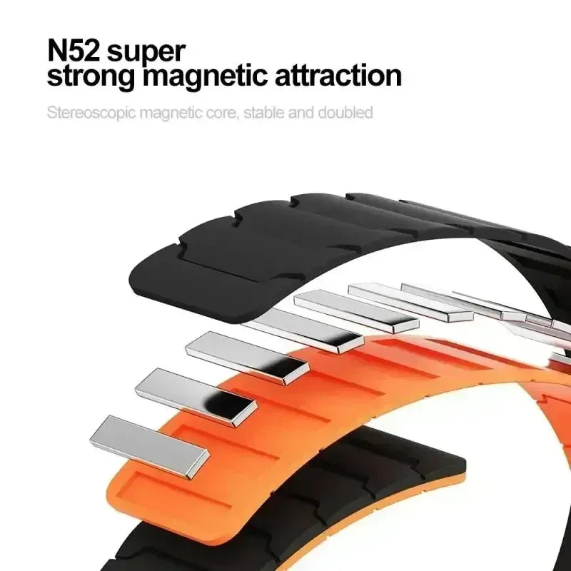 18mm 20mm 22mm Silicone Magnetic Strap for Garmin Forerunner 170 70 570 55 265 255/Active 6 5 Bracelet Venu 4 41/45mm Watchband