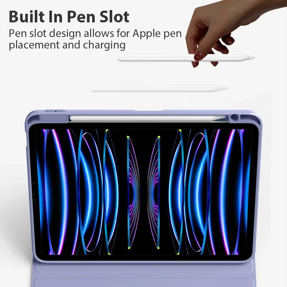 Multi-fold Smart Cover For Samsung Tab A11 A9 Plus 11 Case Galaxy Tab S10 S9 S7 FE S8 Plus 10.9 11 13.1 12.4  S6 lite 10.4 Funda
