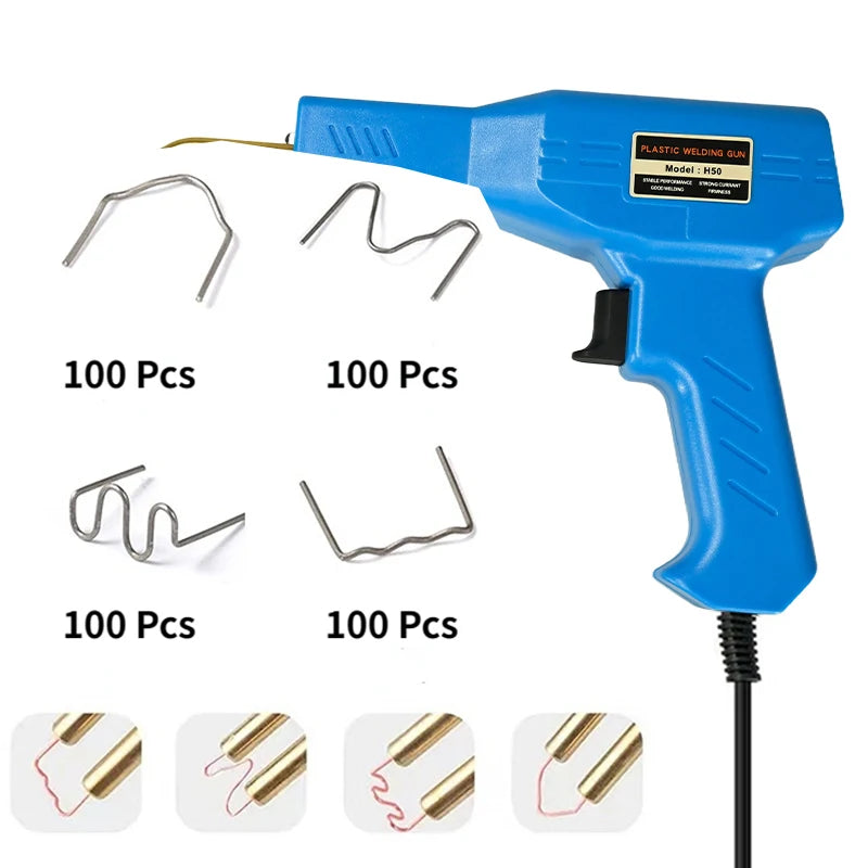Hot Stapler Plastic Welding Machine Bumper Repair Kit Soldering Iron For Plastic Repair Car Bumper Repair Welding Gun