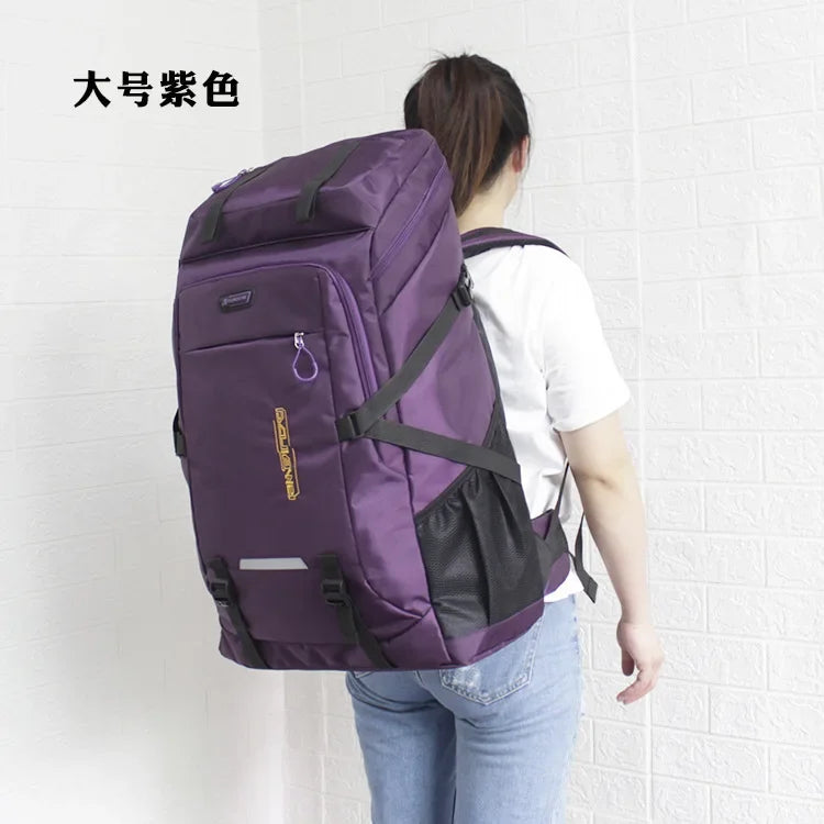 60L/80L Two Sizes Travel Backpack Men Women Large Capacity Outdoor Luggage Bags Student Laptop Bag Camping Rucksack backpacks 가방