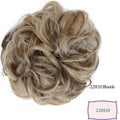 Synthetic Messy Hair Bun Chignon Scrunchies Fake Hair Band Braid Elastic Hairpiece Tail Chignon Donut Updo Hair Pieces for Women