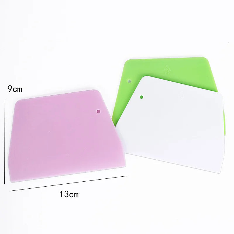 Multipurpose Dough Cutter Bowl Scraper for Bread Dough Fondant Cake Cream Spatula DIY Pastry Cutters Scrapers Kitchen Baking Kit