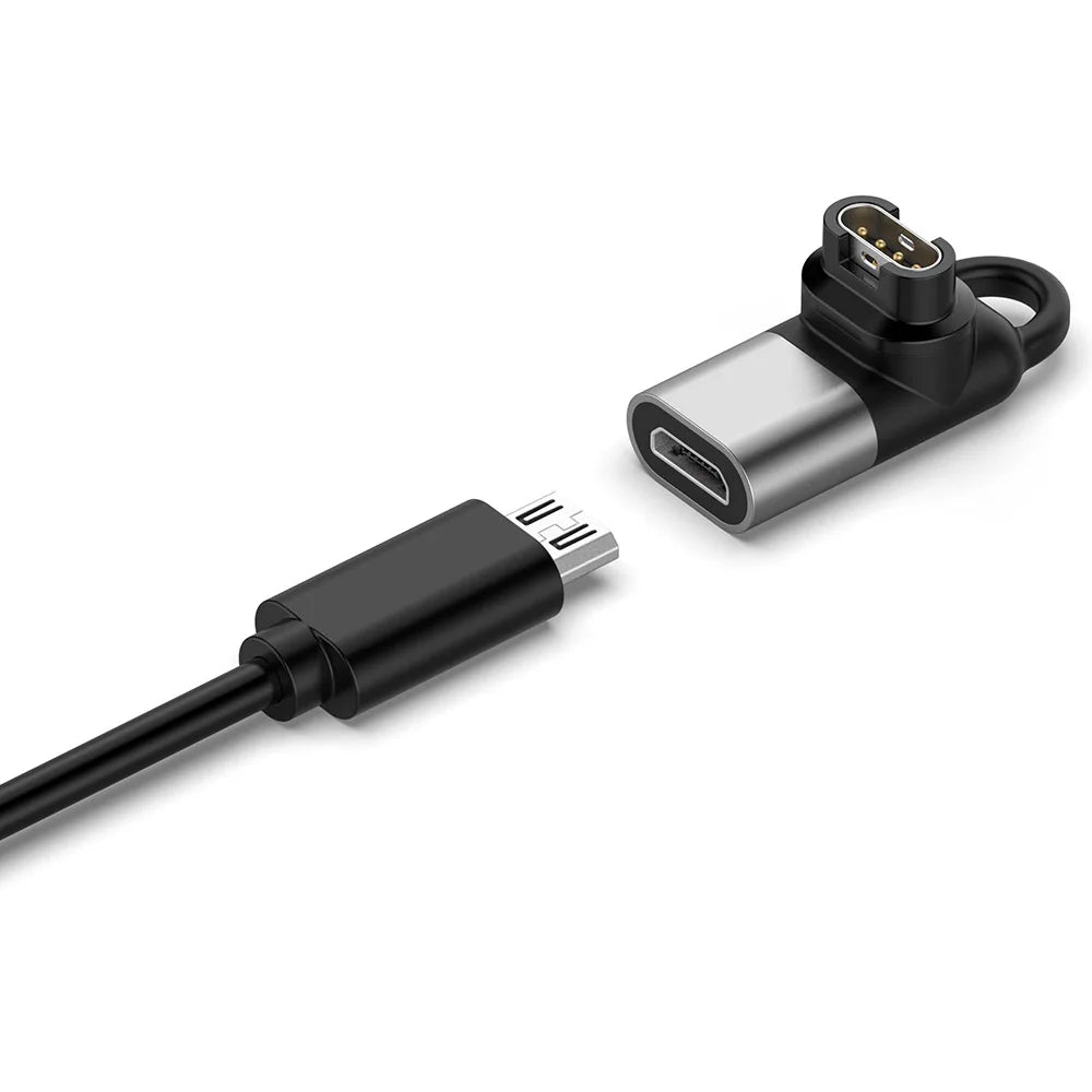 Mini Charger Adapter for Garmin Forerunner 265 965 Charging Converter Fenix 8pro/7 7S 7X 6 6S 6X 5 5S 5X Plus Pro/ Venu 3 2S 2