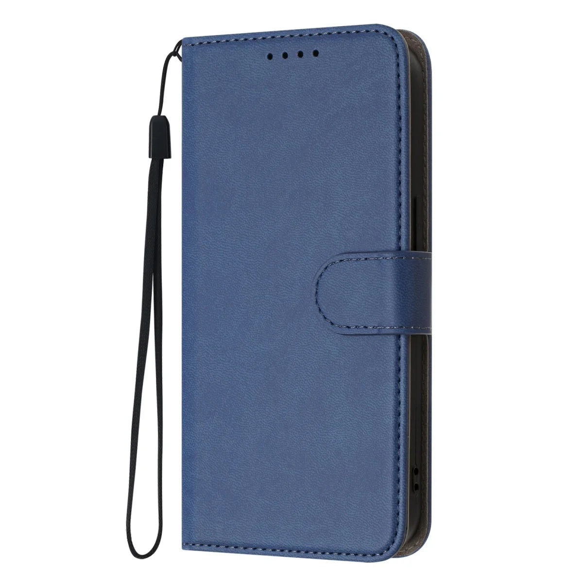 For iPhone 17 18 Pro Max Solid Color Luxury Leather Flip Case on For iPhone 17 16 15 14 13 12 Pro Max Plus Air 16E Wallet Cover