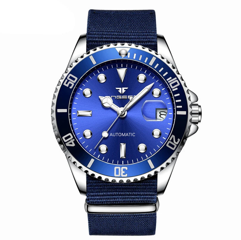 BINBOND Mechanical Wristwatches For Men Luxury Luminous Waterproof Automatic Tourbillon Men's Watch Skeleton Reloj Free Ship