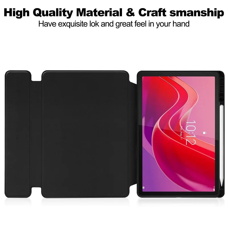 Smart Cover for Lenovo Tab M11 TB-330FU TB-331FC Case Xiaoxin Pad 2024 11 inch Wireless Keyboard funda withe pencil Holder Stand