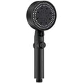 This multi-functional, height-adjustable shower head features 5 modes, adjustable water flow, and a one-touch stop function.
