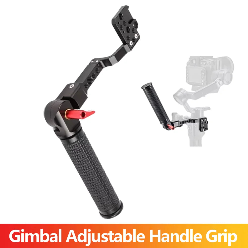 Gimbal Adjustable Handle Grip for DJI Ronin S SC RSC2 Stabilizer Handgrip Extension Bracket for Video Light Microphone Monitor