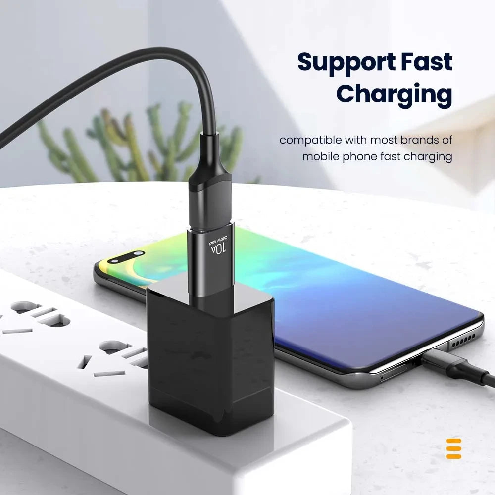 NNBILI 10A USB A To USB C OTG Adapter Type C to USB Converter USB 3.0 Adapter For Xiaomi 14 MacBook USB To Type C OTG Connector