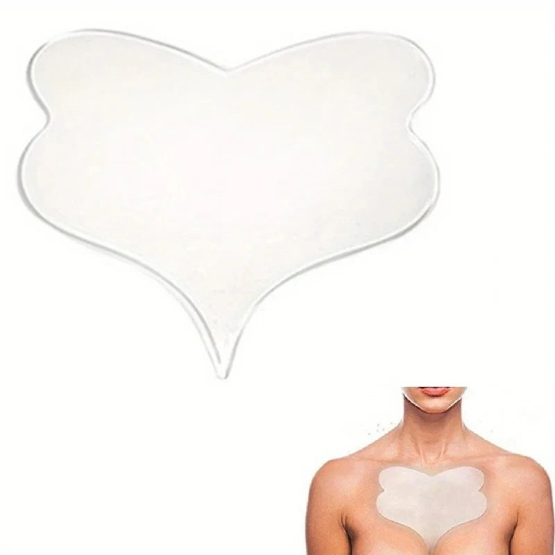 Silicone Chest Skin Care Patches – Reusable Overnight Smoothing Patches for Skin Care