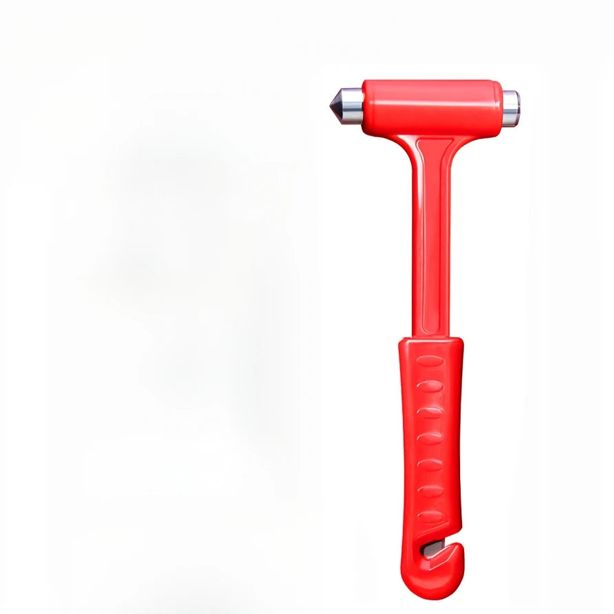 1pcs Steel Car Emergency Hammer with Belt Cutter for Safety and Security, Emergency Use