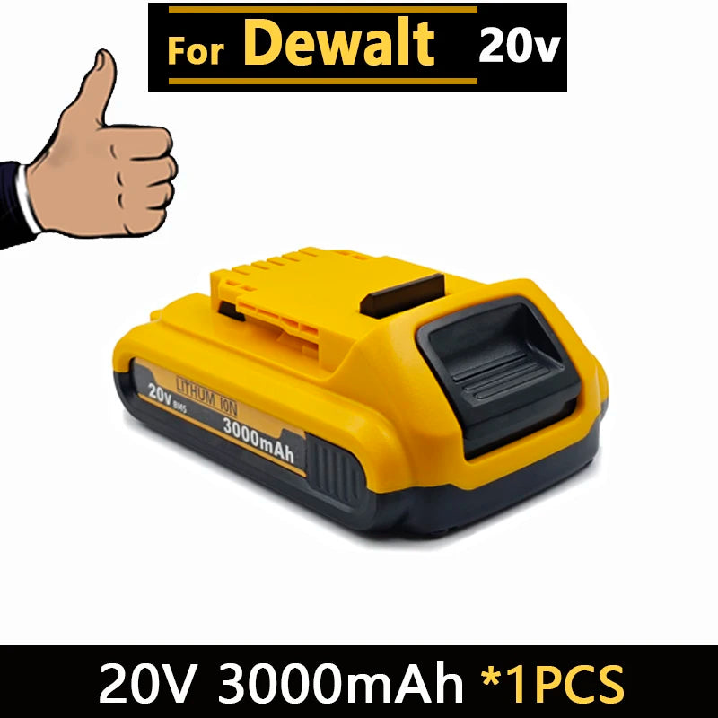 New High-Power for DEWALT 20V/60V Battery DCB200 DCB205 DCB206 * Power Tool 18V Battery 3AH 8AH 12AH 18AH Batteries DCD805