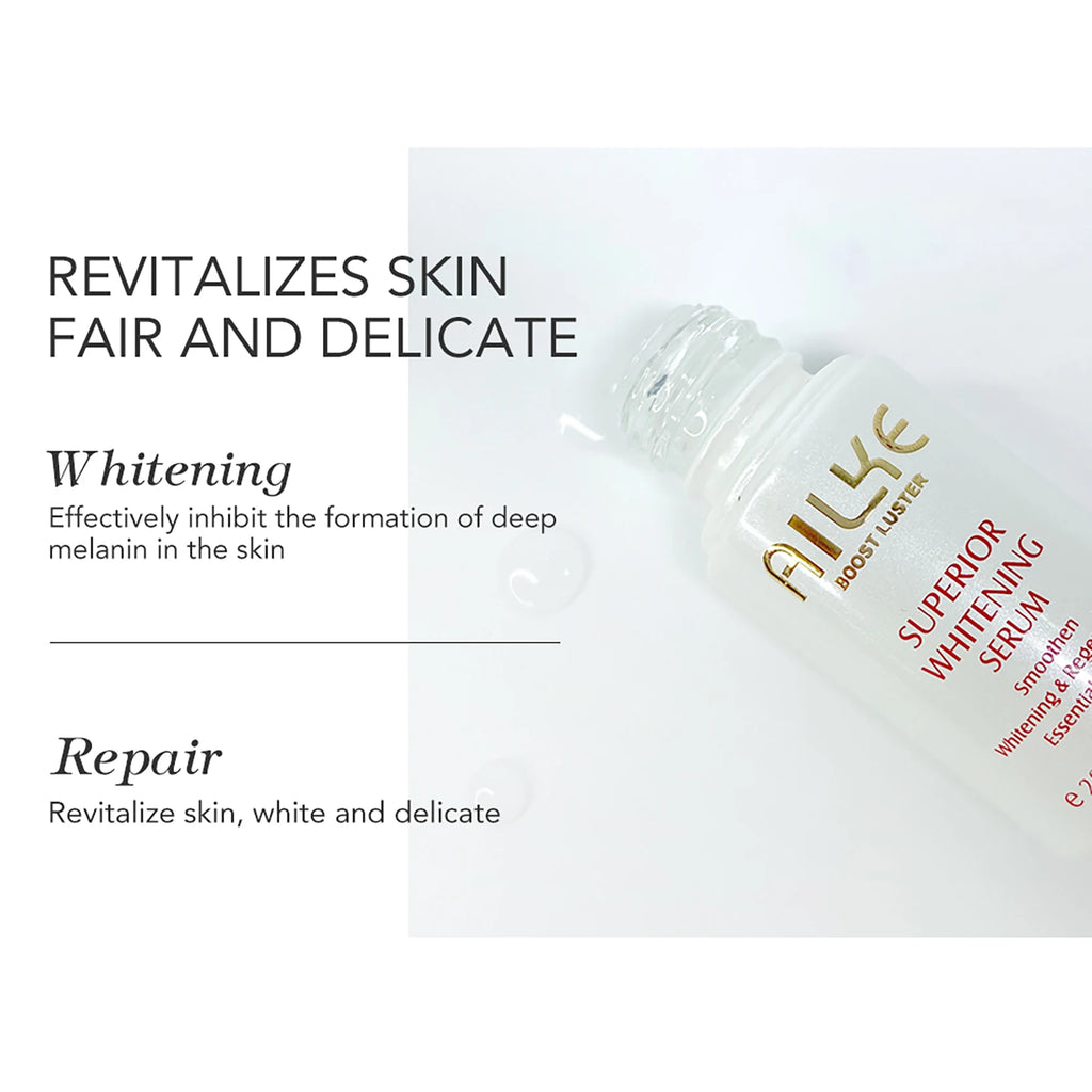 AILKE Whitening Face Cream, Reduce Dark Spots, Sun Spots, Melanin, With Collagen, Glutathione, Even Skin Tone For All Skin Types