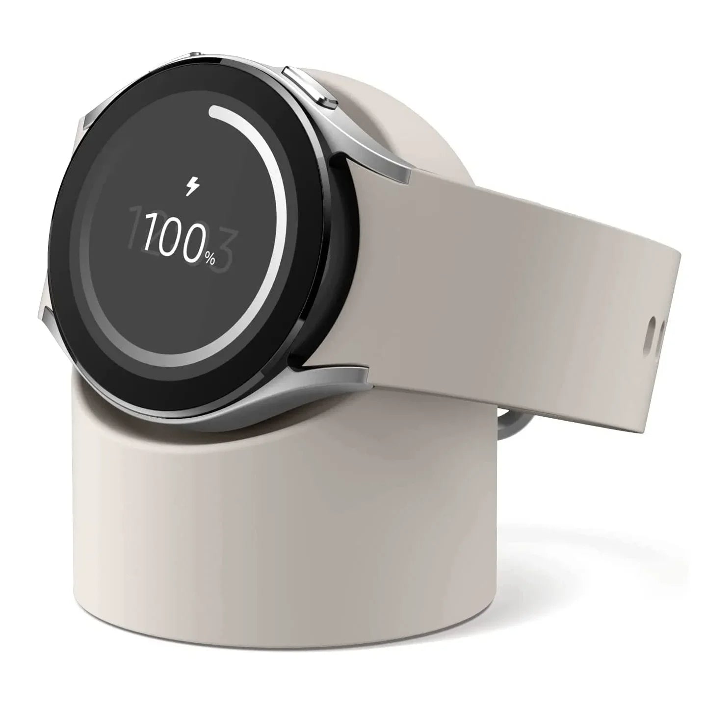 Compatible with For Samsung Galaxy Watch 7 4 3 6 5 Charger Stand 40 44 46mmGalaxy Watch3 4 6 5 Pro 7 Charger silicone Stand 45mm