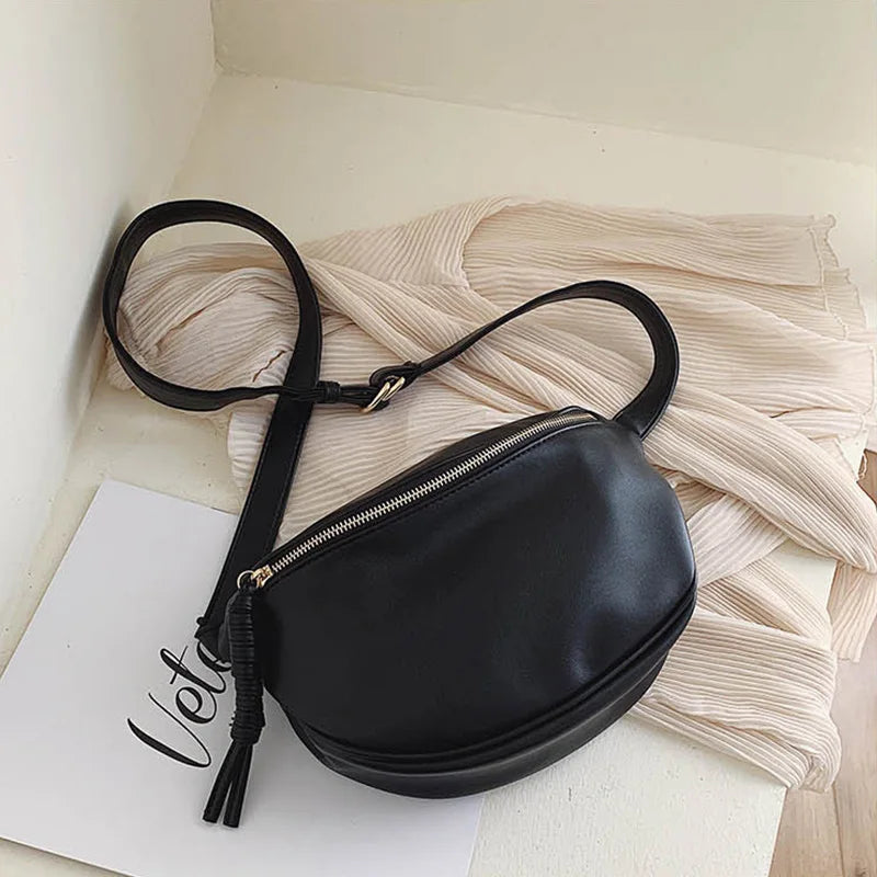 Designer Crossbody Chest Bags Top grade soft Leather Women Waist Bag Fashion  Fanny Pack Phone Packs Luxury ladies Shoulder Bags