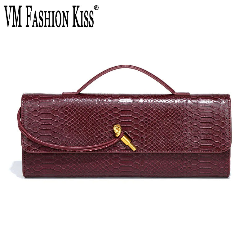 Women Bag Python Pattern Unique Design Top-Handle Bag Cover For Women's Fashionable Outfits And Evening Shoulder Crossbody Bag