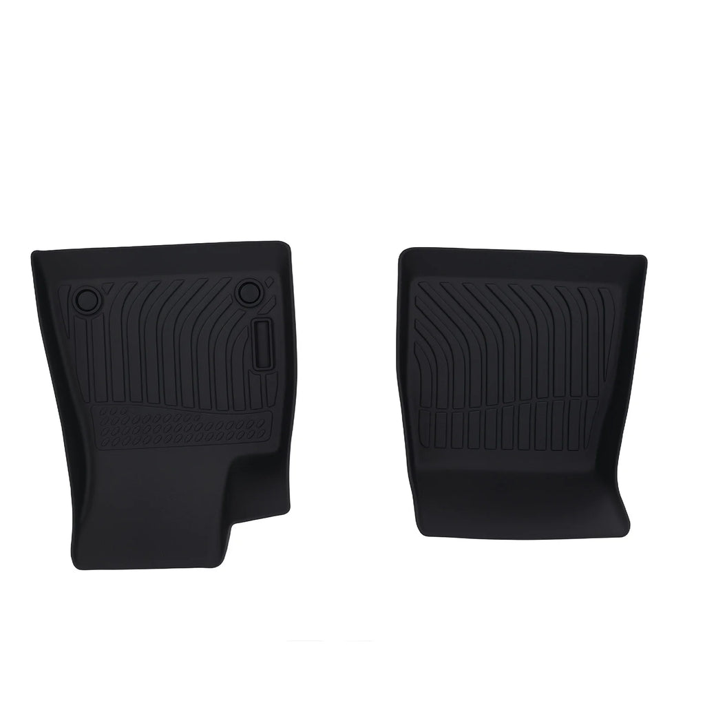 Black Carpet Floor Mats for Tesla 3 2017-2023 TPE Waterproof Car Carpet