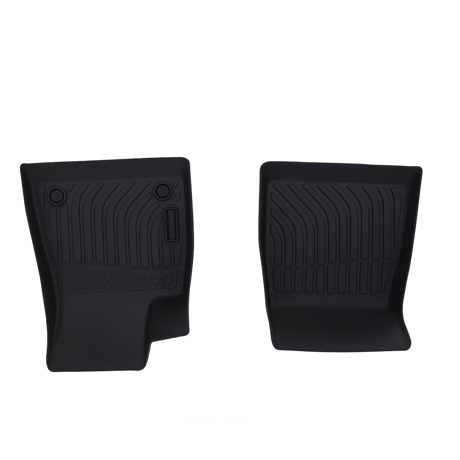 Black Carpet Floor Mats for Tesla 3 2017-2023 TPE Waterproof Car Carpet
