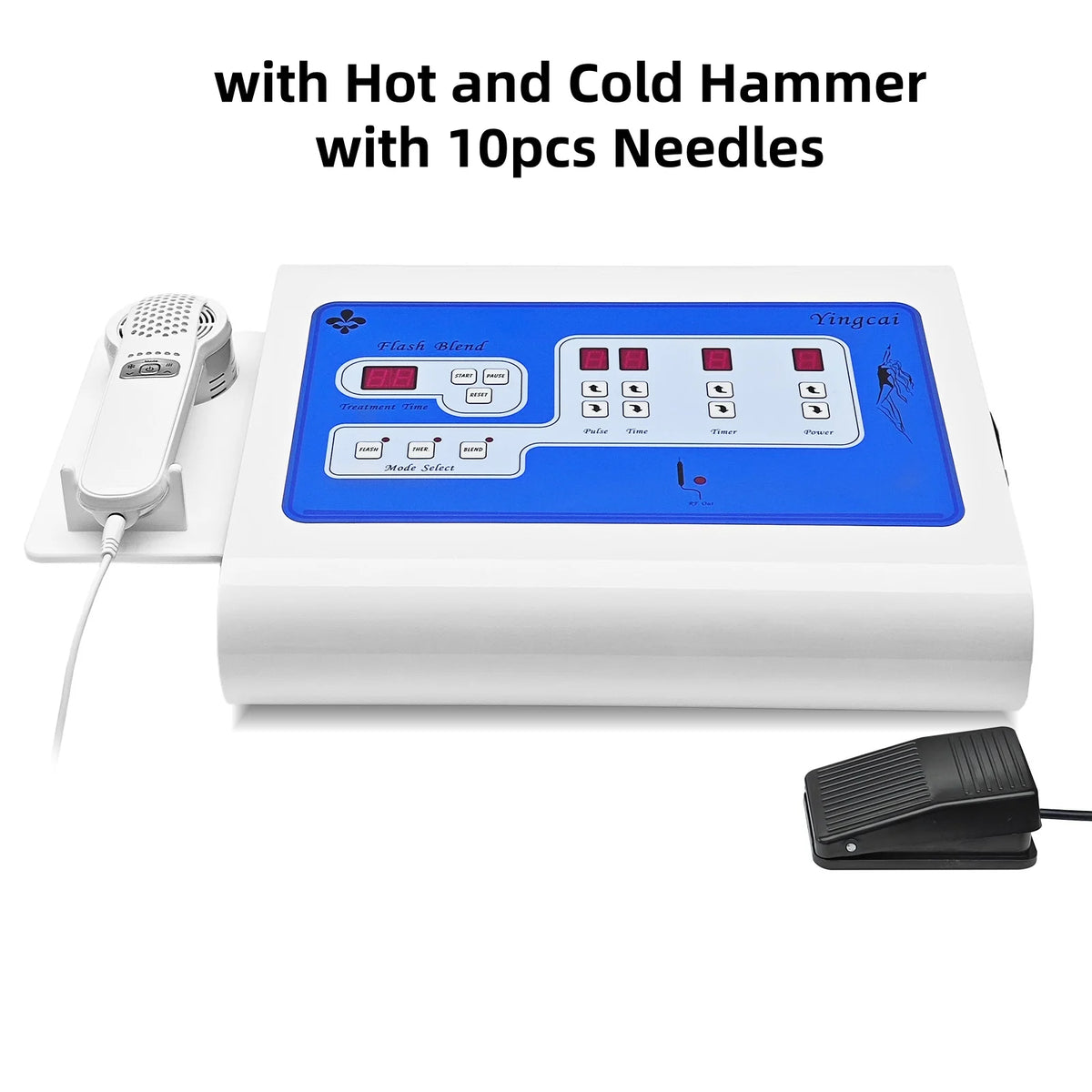 2 in 1 Electrolysis Hair Removal Machine Painless Permanent Hair Remove Machine for Women Men Bikini Body Home Salon Use
