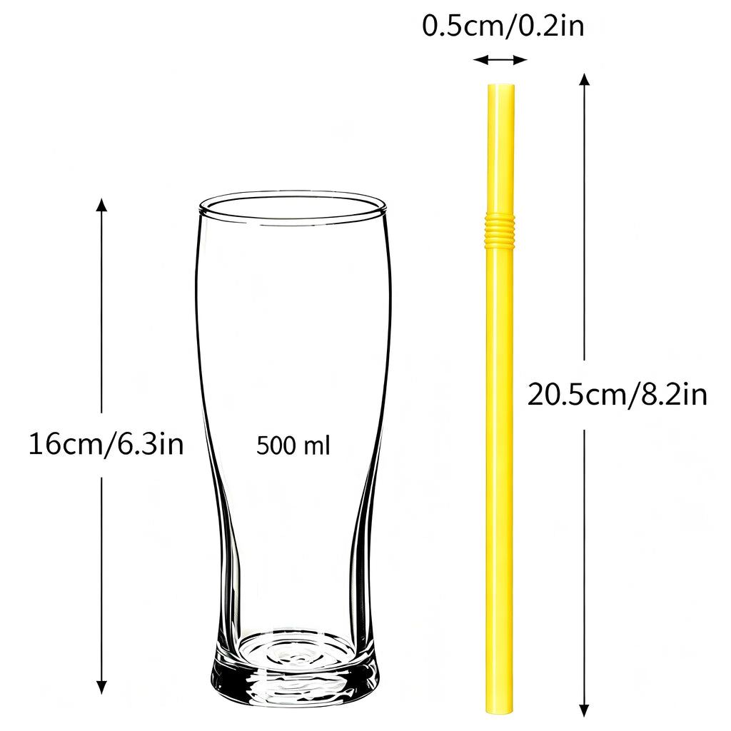 100-3000Pcs Drinking Straw Biodegradable Reusable for Smoothies Birthday Wedding Party Kitchen Multicolor Straws Dropshipper