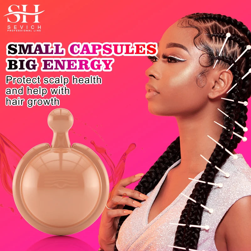 African Chebe Hair Care Capsules Hair Care Essential Oil Anti Preventing Hair Loss Damaged Hair Repair Fast Hair Growth Product