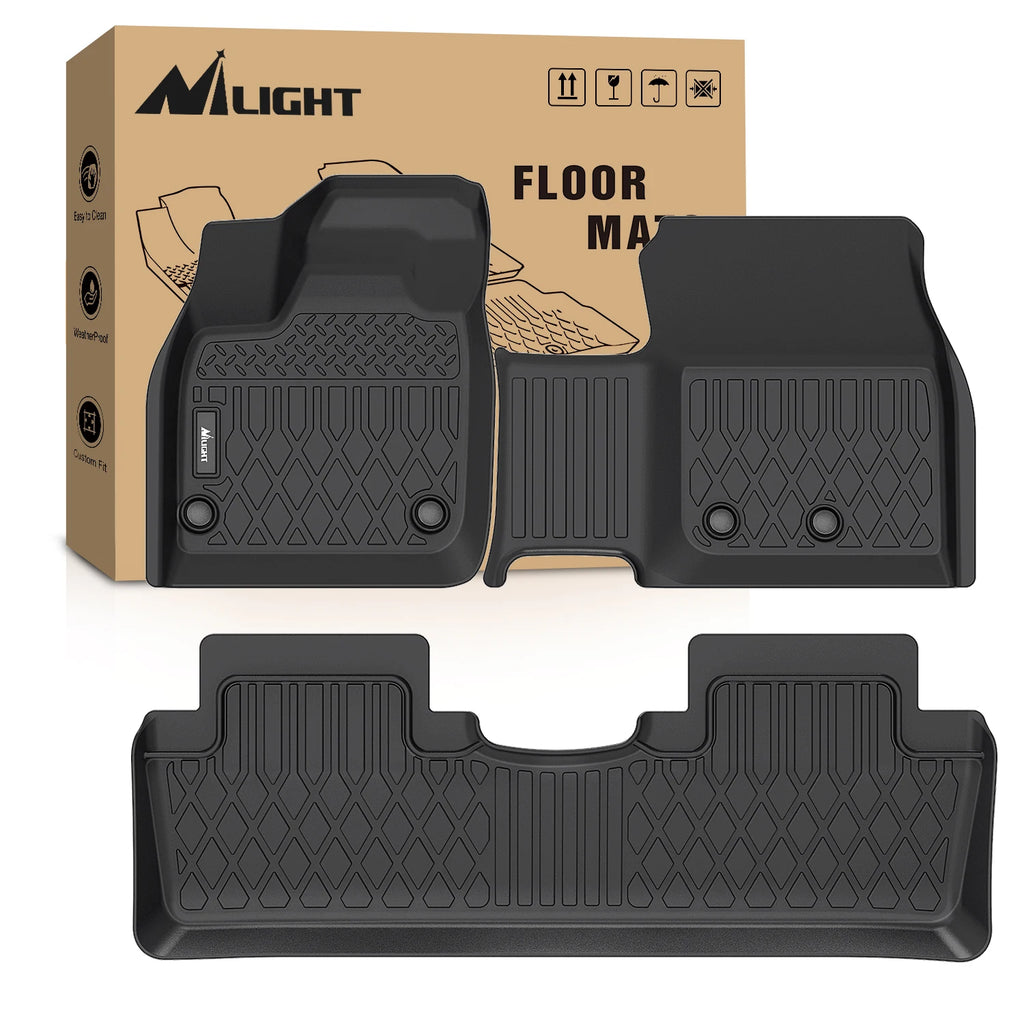 Nilight Custom Fit TPE Floor Mats All Weather Waterproof Heavy Duty Car Floor Liners for Nissan Altima 2007-2025 Rogue 2014-2025 Pathfinder 2013-2025 Murano 2019-2025 Sentra 2014-2025 Titan Titan XD Frontier Ariya Kicks Armad