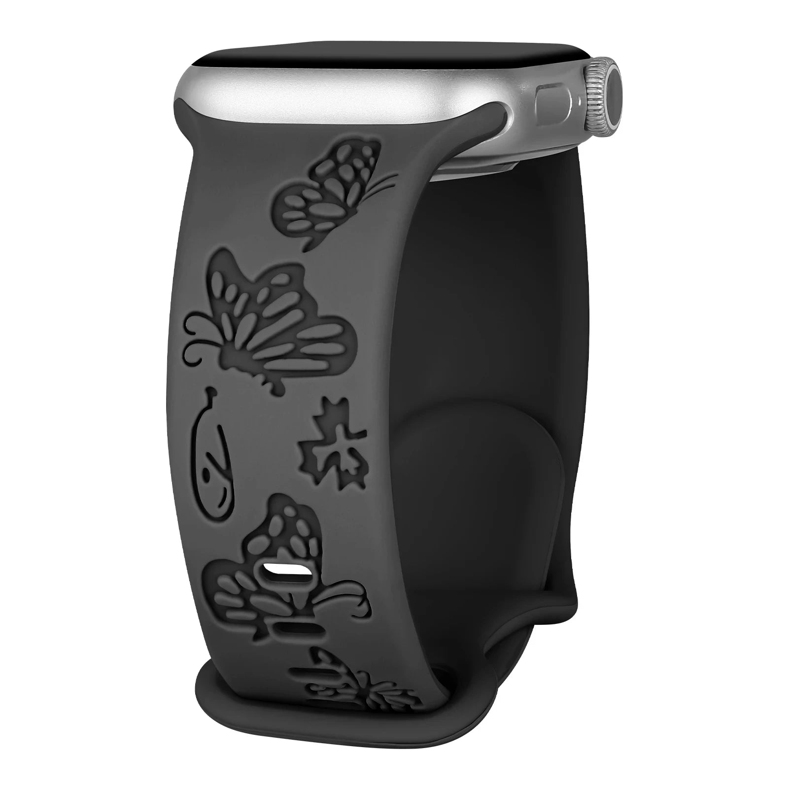 Sport Band For Apple Watch Straps 45mm 44mm 42mm 49mm 40 41mm 46mm Engraved correa bracelet iwatch Series 8 10 11 7 9 6 SE Ultra