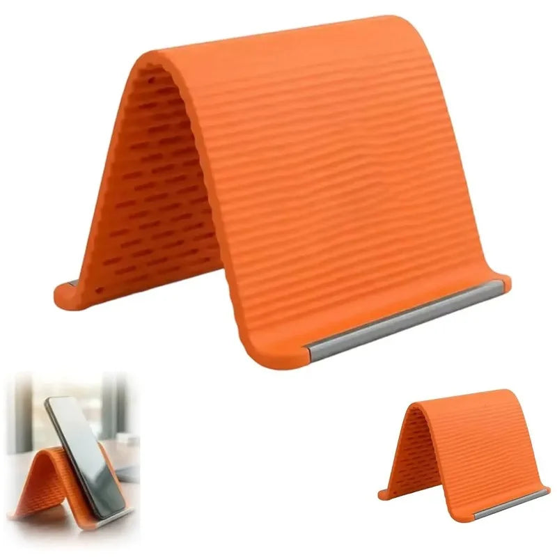 Universal Desktop Holder Multi-Functional Lazy Stand for Phone Tablet Laptop Arbitrarily Foldable Creative Deformation