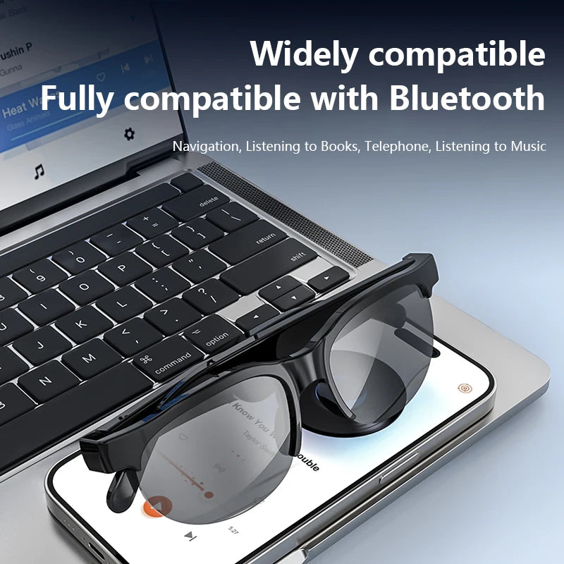Bluetooth Audio Glasses – Black or White