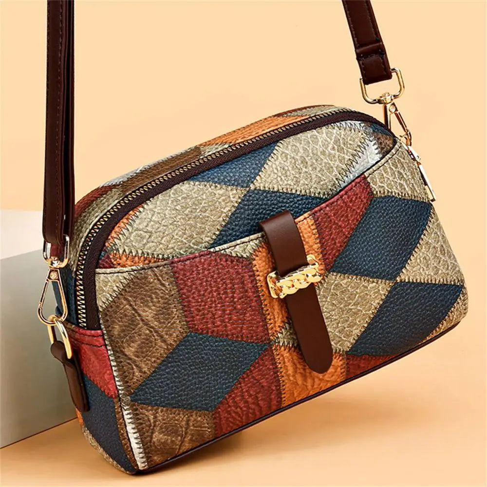 Large Capacity Shoulder Bags Daily PU Lether Crossbody Bags Mom's Bag Women Female