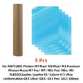 5Pcs PFA Film 13 Inch 390x263x0.127mm NFEP Film For ANYCUBIC Photon M3 Max / M7 Max ELEGOO Jupiter / SE Jupiter 3D Printer Parts